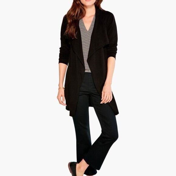 Nic + Zoe Vital Striped Wrap Tank Brown and Cream Size Med - Picture 4 of 9